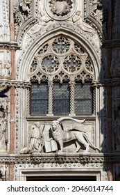 Detail Of The Palazzo Ducale, Venice, Italy