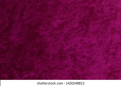 Detail Of A Purple Velvet Background