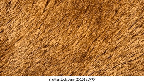 Detail of Real Lion Skin or Fur Texture Background. Lion Fur Textured Backgrounds. Animals Textured Backgrounds