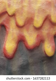 Detail Of A Science Fair Volcano