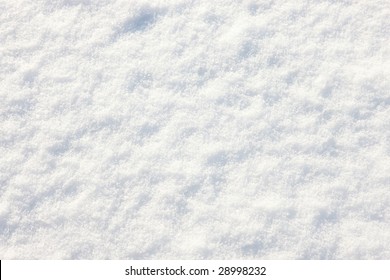 Detail Of Snow On The Ground