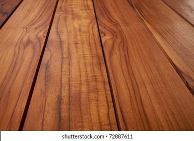 Detail Of Teak Wood Table