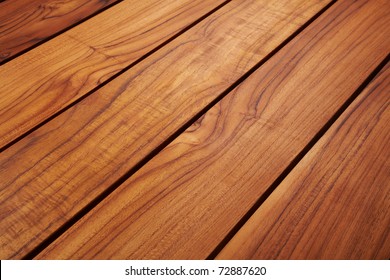 Detail Of Teak Wood Table