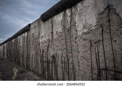 Detail Vestiges Of The Berlin Wall, Art Gallery 