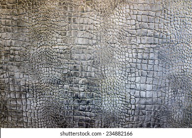 Detail wall plaster crocodile leather texture background