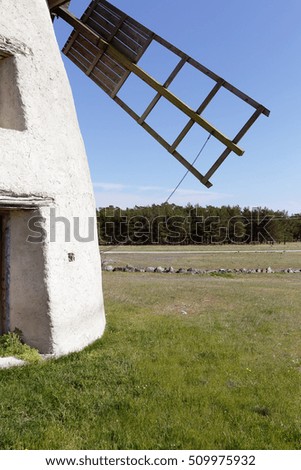 Similar – Image, Stock Photo Smokehouse II White Red 2