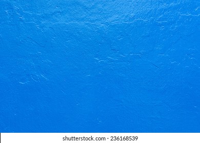 Detailed Blue Painted Wall Background