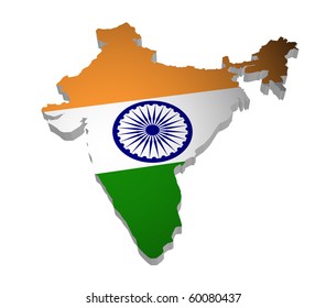 India Map Outline Images, Stock Photos & Vectors | Shutterstock