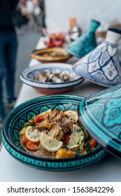 مطبخ مغربي... Detailed-photography-moroccanalgerian-dish-chicken-260nw-1563842296