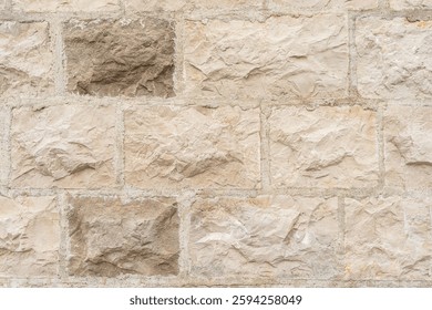 Detailed shot of a weathered stone surface with light spots and intricate patterns. Abstract pattern of natural stone with light areas and detailed texture.