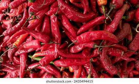 detailed texture and pattern Red pepper (Pimenta Dedo-de-moça) background