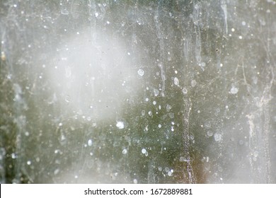 Detailed Textures From Old Windows In Sunlight. Textures Include Hard Water Spots, Scratches, Scrapes, Dust, Dirt, Grime, And Shadows.