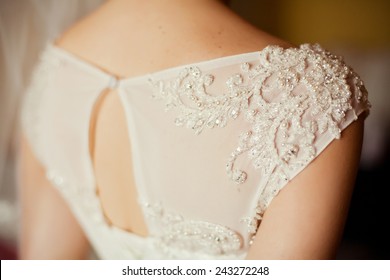 Details Of Beautiful Wedding Dress