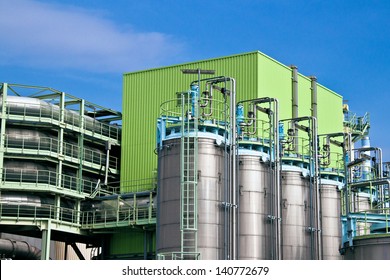 Details of an industrial municipal waste incineration plant
