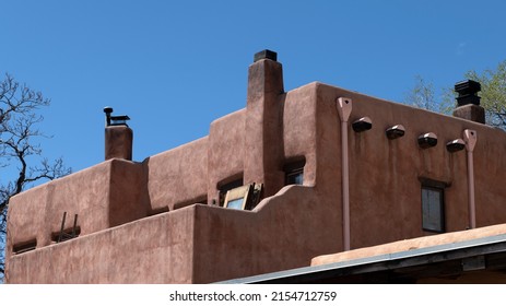 Details Of A Pueblo Style Building