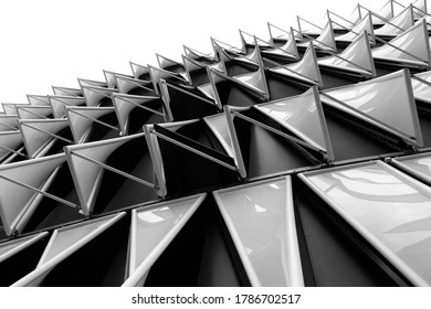 Details Of The San Mamés Stadium Studio, A Football Stadium In Bilbao (Spain) 2016