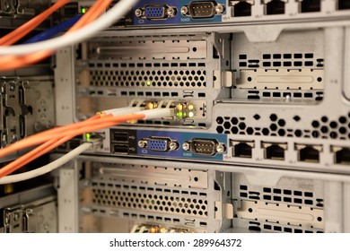 Details of switching equipment in the data processing center
