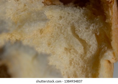 Details of torn bread,
Macro sweets