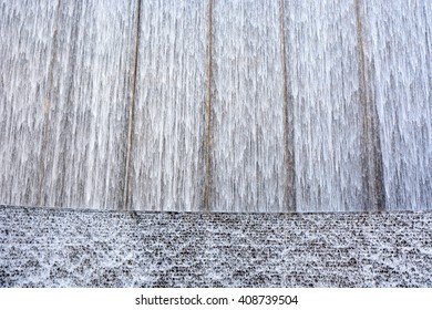 Details Of Water Wall Fountain In Houston, Texas