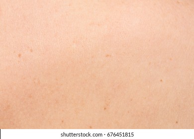 Details of young girl skin