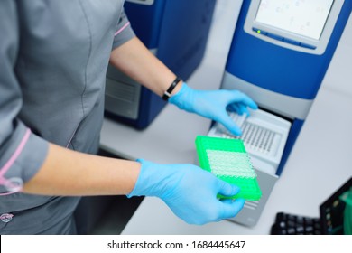 Detection Thermocycler. Apparatus For DNA Assays In A Diagnostic Laboratory.