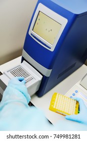 Detection Thermocycler. Apparatus For DNA Assays In A Diagnostic Laboratory.