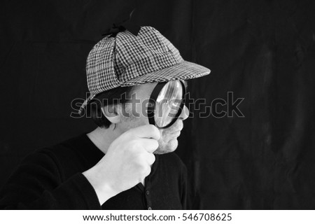 Similar – Image, Stock Photo search Masculine Young man