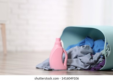 Detergent Laundry Basket Dirty Clothes On Stock Photo 1416049106 ...