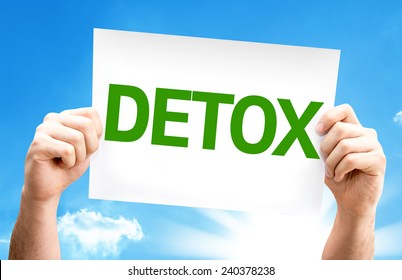 Detox Card With A Beautiful Day