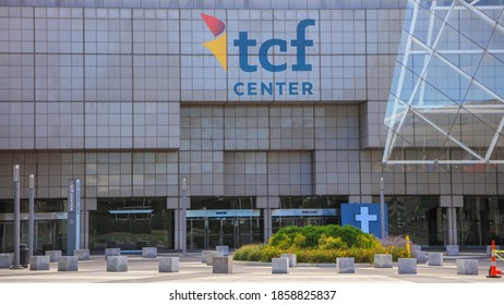 Detroit, MI - August 30, 2020:  TCF Center Is A Convention Center  In Downtown Detroit, Formerly Known As Cobo Hall.