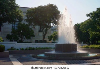 Detroit, Michigan - July 2020: The Detroit Institute Of Arts                               