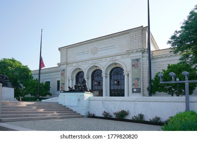 Detroit, Michigan - July 2020: The Detroit Institute Of Arts                               