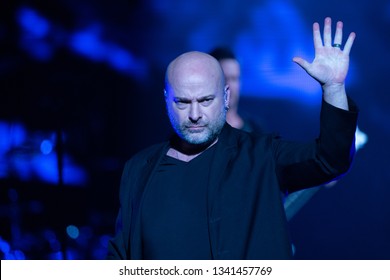 Detroit, Michigan /USA - 03-05-2019: Disturbed performing live at the Little Caesar's Arena