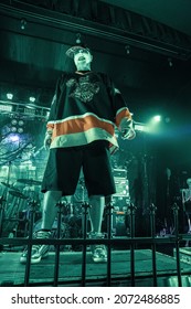 Detroit, Michigan- U.S.A. - 10-30-2021: Twiztid Performing Live At Saint Andrews Hall For Fright Fest 2021 