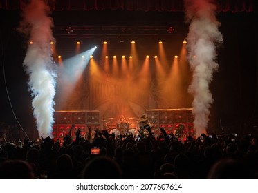 Detroit, Michigan- USA - 11-14-2021: Black Label Society Performing Live At The Fillmore