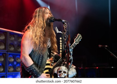 Detroit, Michigan- USA - 11-14-2021: Black Label Society Performing Live At The Fillmore