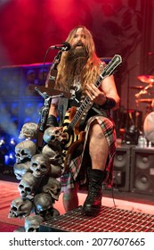 Detroit, Michigan- USA - 11-14-2021: Black Label Society Performing Live At The Fillmore