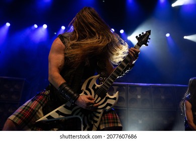 Detroit, Michigan- USA - 11-14-2021: Black Label Society Performing Live At The Fillmore