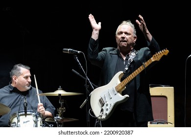 Detroit, Michigan -USA- September 10, 2022: Jimmie Vaughan Performs As Special Guest For Eric Clapton At The Little Caesar's Arena