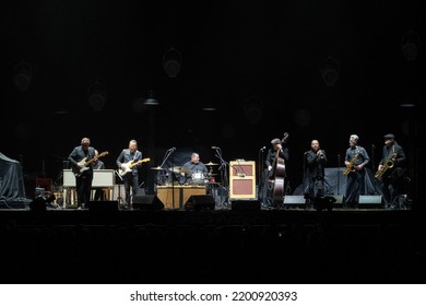 Detroit, Michigan -USA- September 10, 2022: Jimmie Vaughan Performs As Special Guest For Eric Clapton At The Little Caesar's Arena