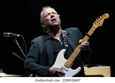 Detroit, Michigan -USA- September 10, 2022: Jimmie Vaughan Performs As Special Guest For Eric Clapton At The Little Caesar's Arena