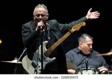 Detroit, Michigan -USA- September 10, 2022: Jimmie Vaughan Performs As Special Guest For Eric Clapton At The Little Caesar's Arena