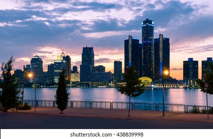 Detroit River Sunset