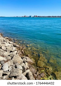 Detroit River, View From The River Walk