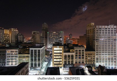 Detroit skyline - Powered by Shutterstock