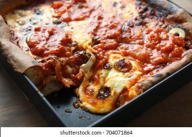 Detroit Style Pan Pizza