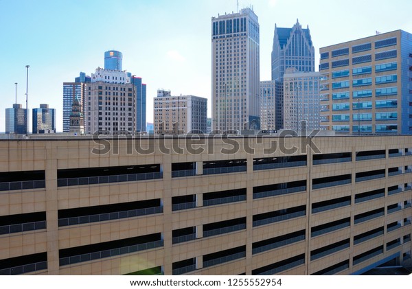 Detroit Usa October 14 2018 View Stock Photo Edit Now 1255552954