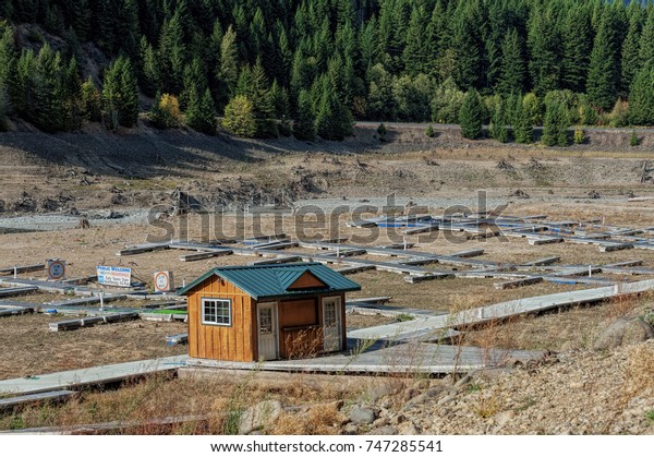 Detroitoregonusa October 6 2015 Drought Conditions Stock Photo