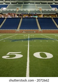 Detroit's Ford Field. Home Of Super Bowl XL In 2006.