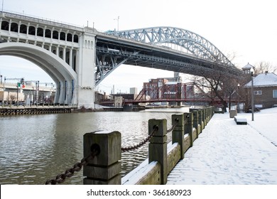 Detroit-Superior Bridge In Cleveland Ohio